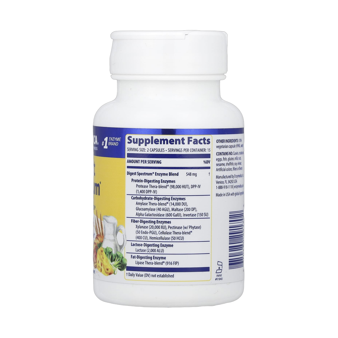Enzymedica, Digest Spectrum®, 30 Capsules