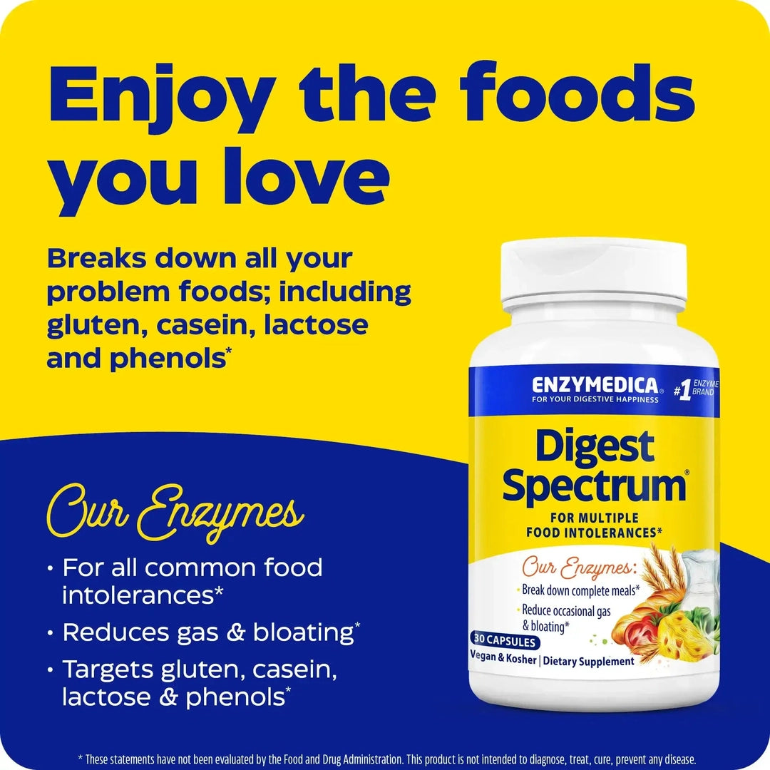 Enzymedica, Digest Spectrum®, 30 Capsules