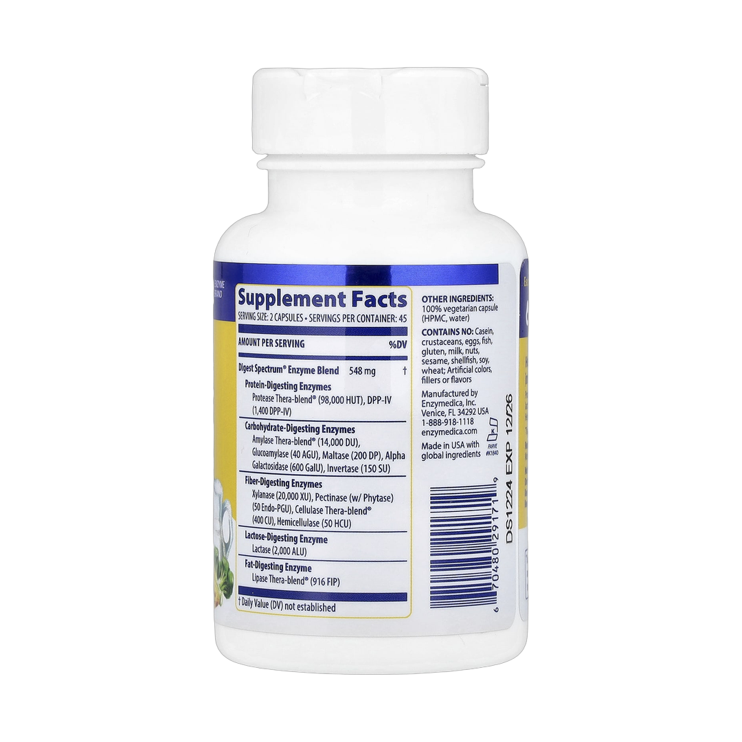 Enzymedica, Digest Spectrum®, 90 Capsules