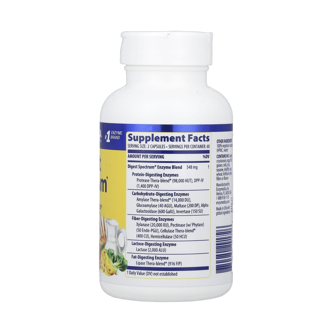 Enzymedica, Digest Spectrum®, 120 Capsules