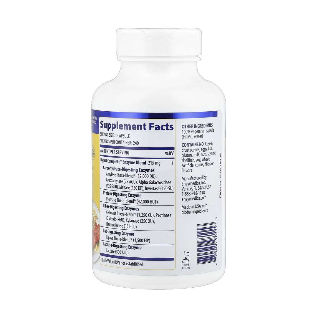 Enzymedica, Digest Complete®, 240 Capsules