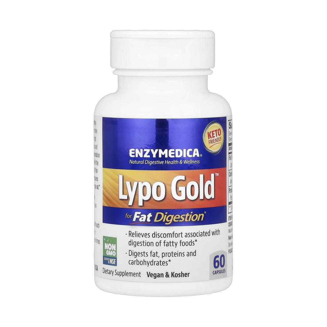 Enzymedica, Lypo Gold™, For Fat Digestion, 60 Capsules
