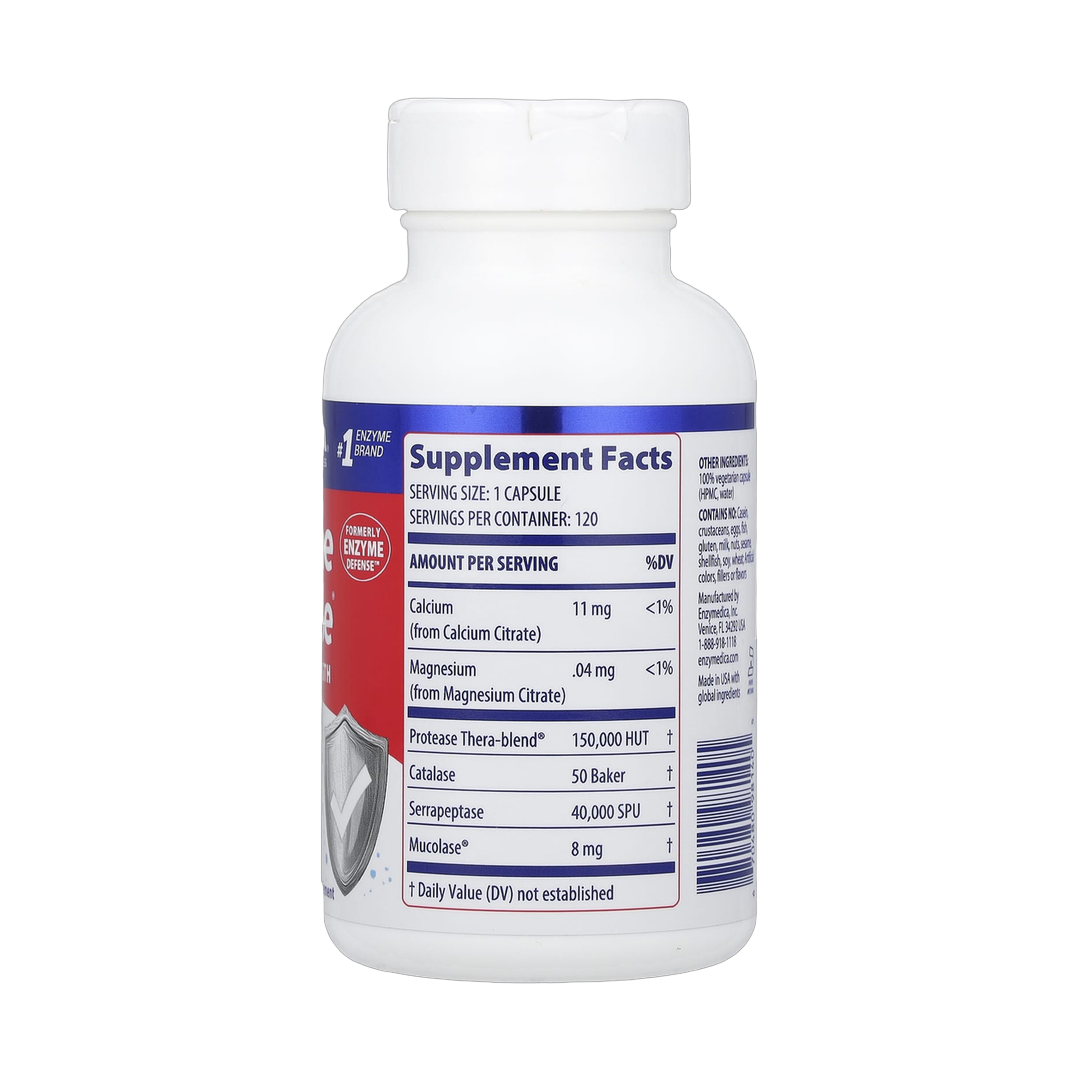 Enzymedica, Immune Defense®, Regular Strength, 120 Capsules