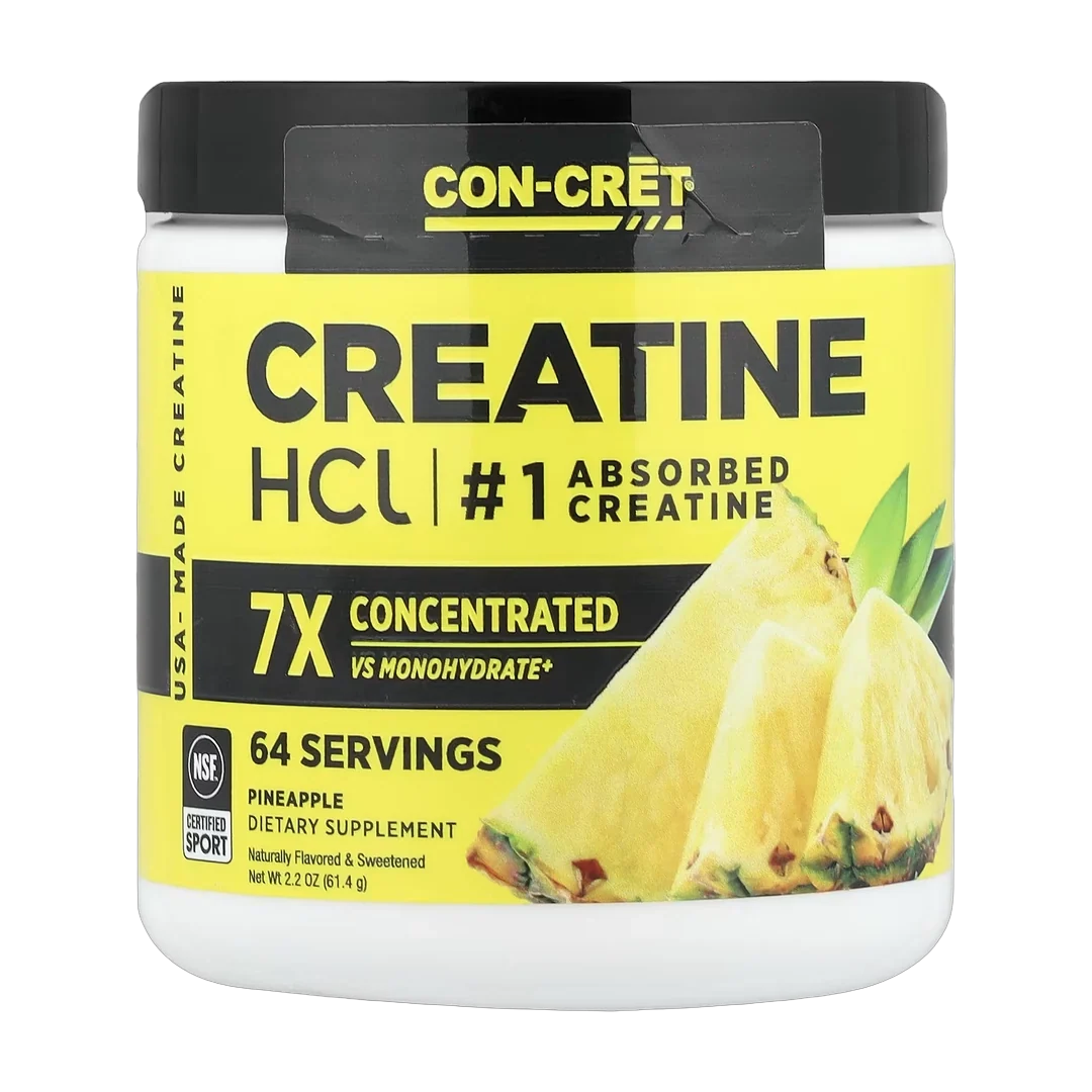 Con-Cret, Creatine HCI, Pineapple, 2.2 oz (61.4 g)
