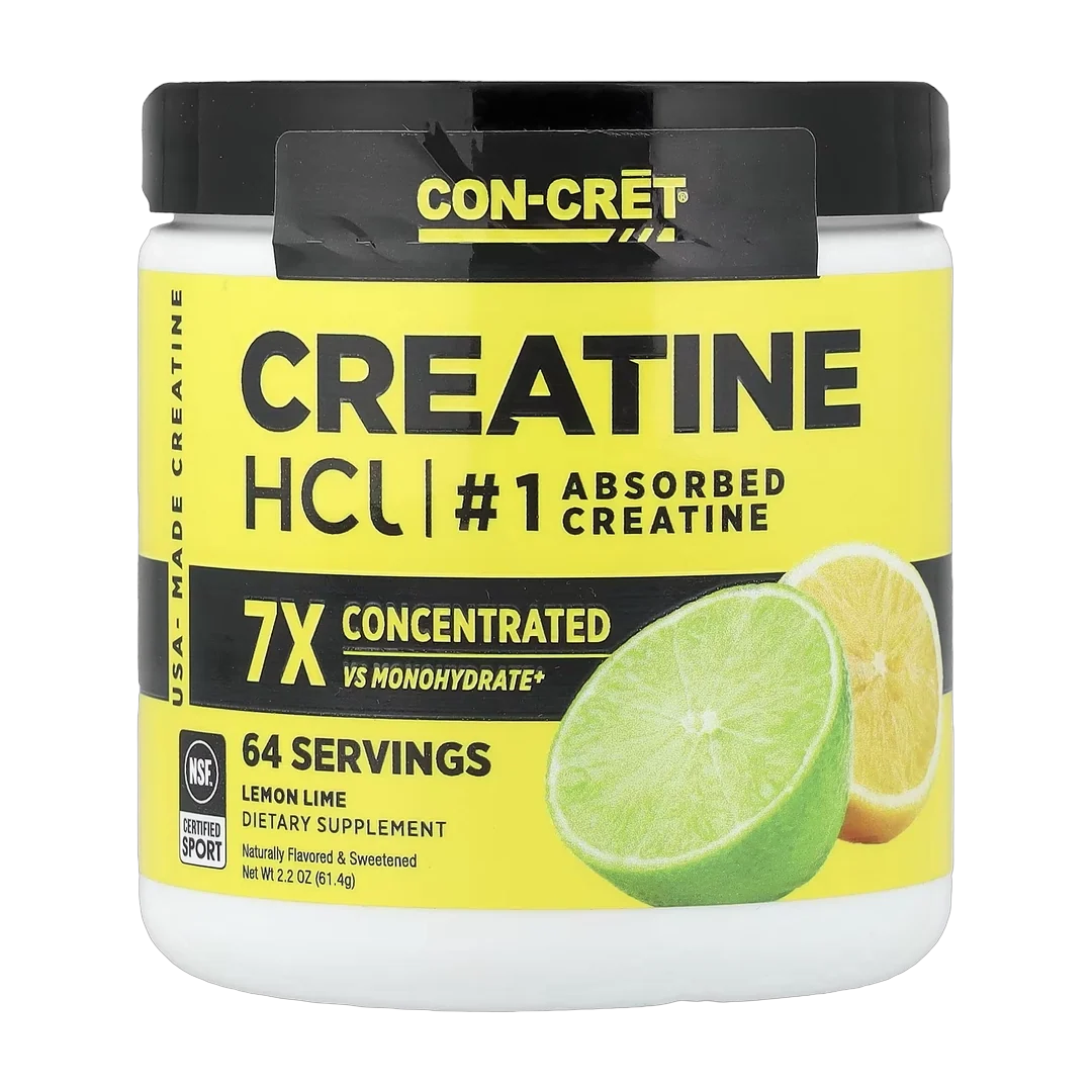 Con-Cret, Creatine HCl, Lemon-Lime, 2.2 oz (61.4 g)