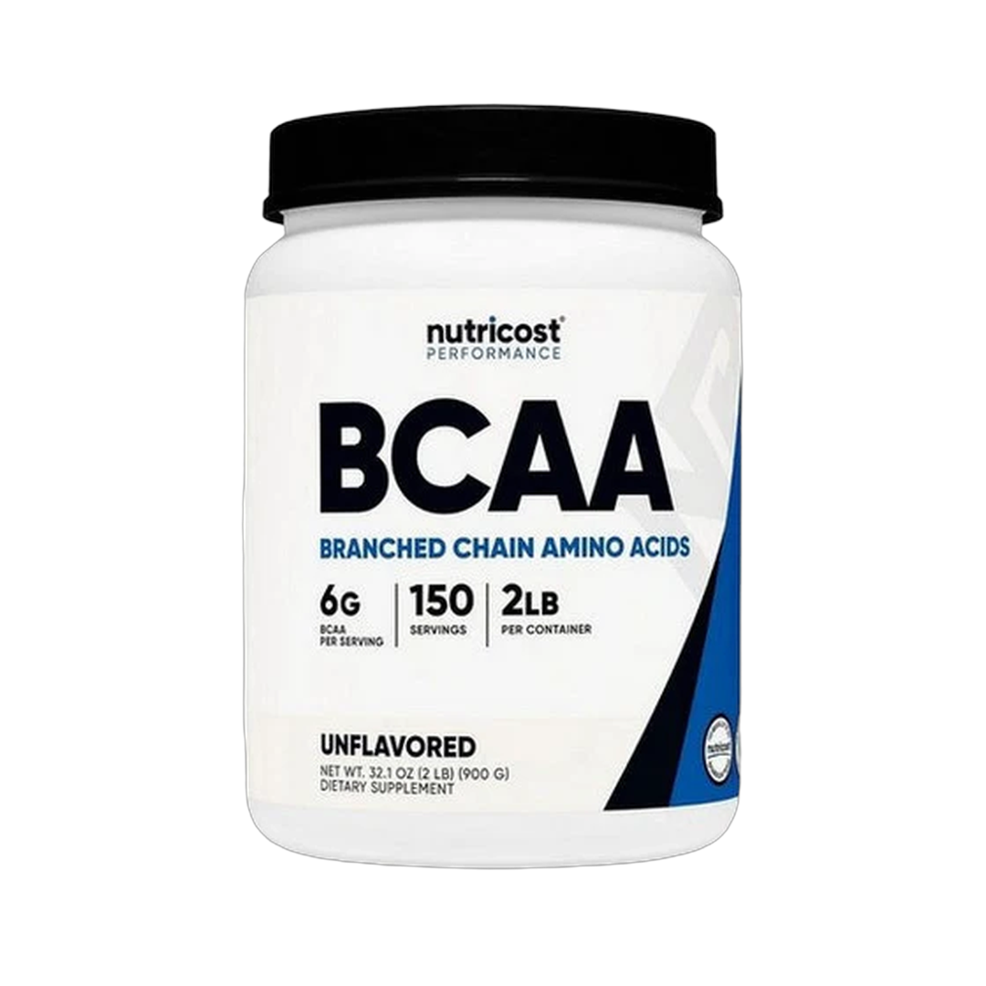 Nutricost, Performance, BCAA Powder, Unflavored, 2 lb, 900 g