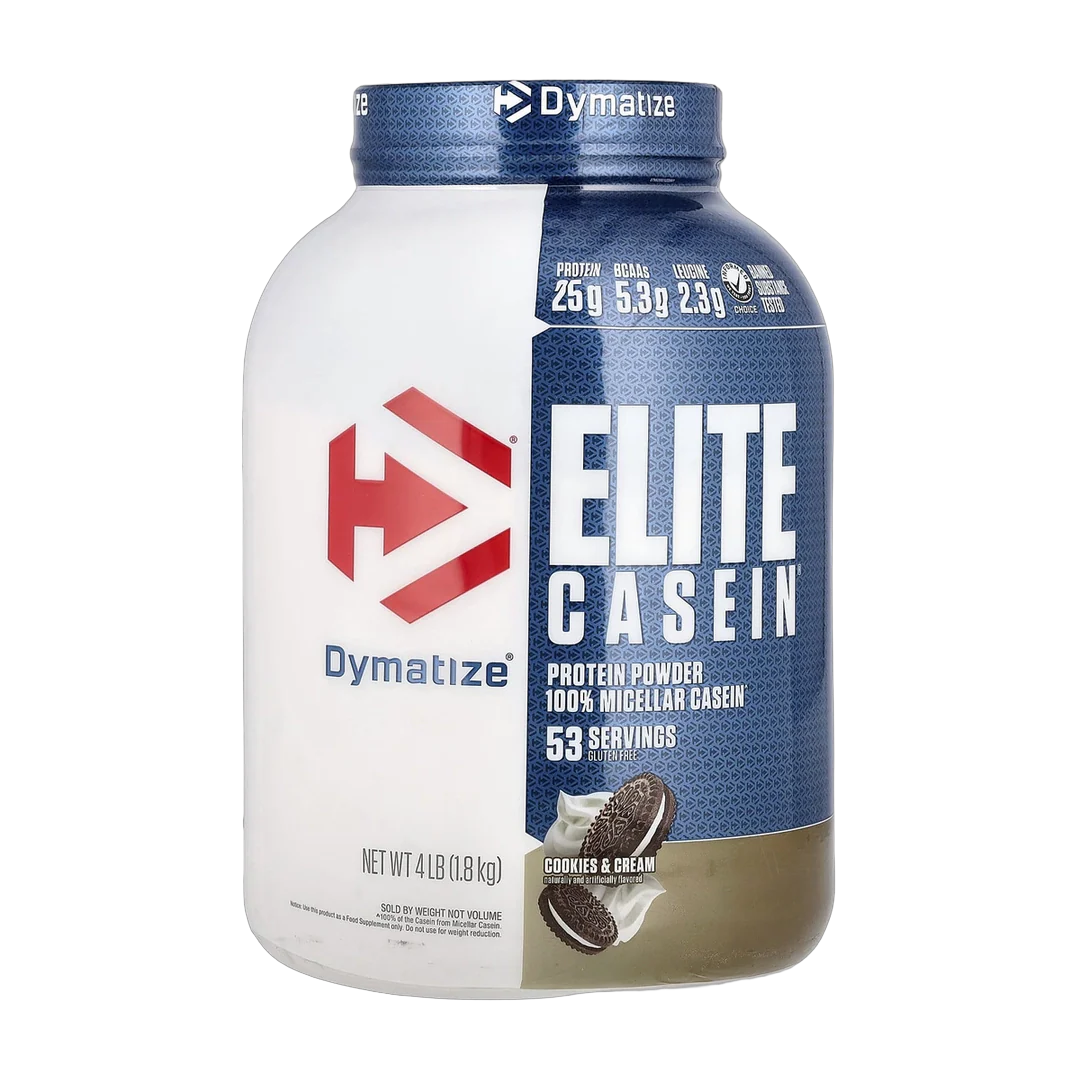 Dymatize, Elite Casein®, Protein Powder, Cookies & Cream, 4 lbs (1.8 kg)