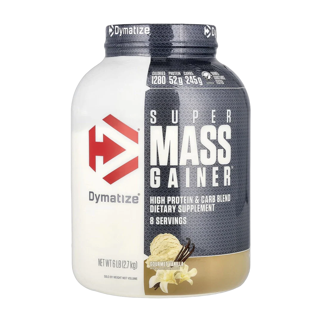 Dymatize, Super Mass Gainer™, Gourmet Vanilla, 6 lbs (2.7 kg)