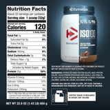 Dymatize, ISO100® Hydrolyzed, 100% Whey Protein Isolate, Gourmet Chocolate, 3 lb (1.37 kg)