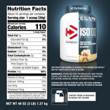 Dymatize, ISO100® Hydrolyzed, 100% Whey Protein Isolate, Gourmet Vanilla, 3 lb (1.37 kg)