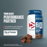 Dymatize, Elite 100% Whey Protein Powder, Rich Chocolate, 2 lbs (907 g)