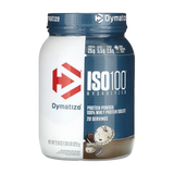 Dymatize, ISO100® Hydrolyzed, 100% Whey Protein Isolate, Cookies & Cream, 1.36 lb (620 g)