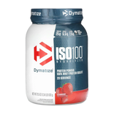 Dymatize, ISO100® Hydrolyzed, 100% Whey Protein Isolate, Strawberry, 1.34 lb (610 g)