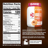 Dymatize, ISO100® Hydrolyzed, 100% Whey Protein Isolate, Dunkin® Glazed Donut, 1.34 lb (610 g)