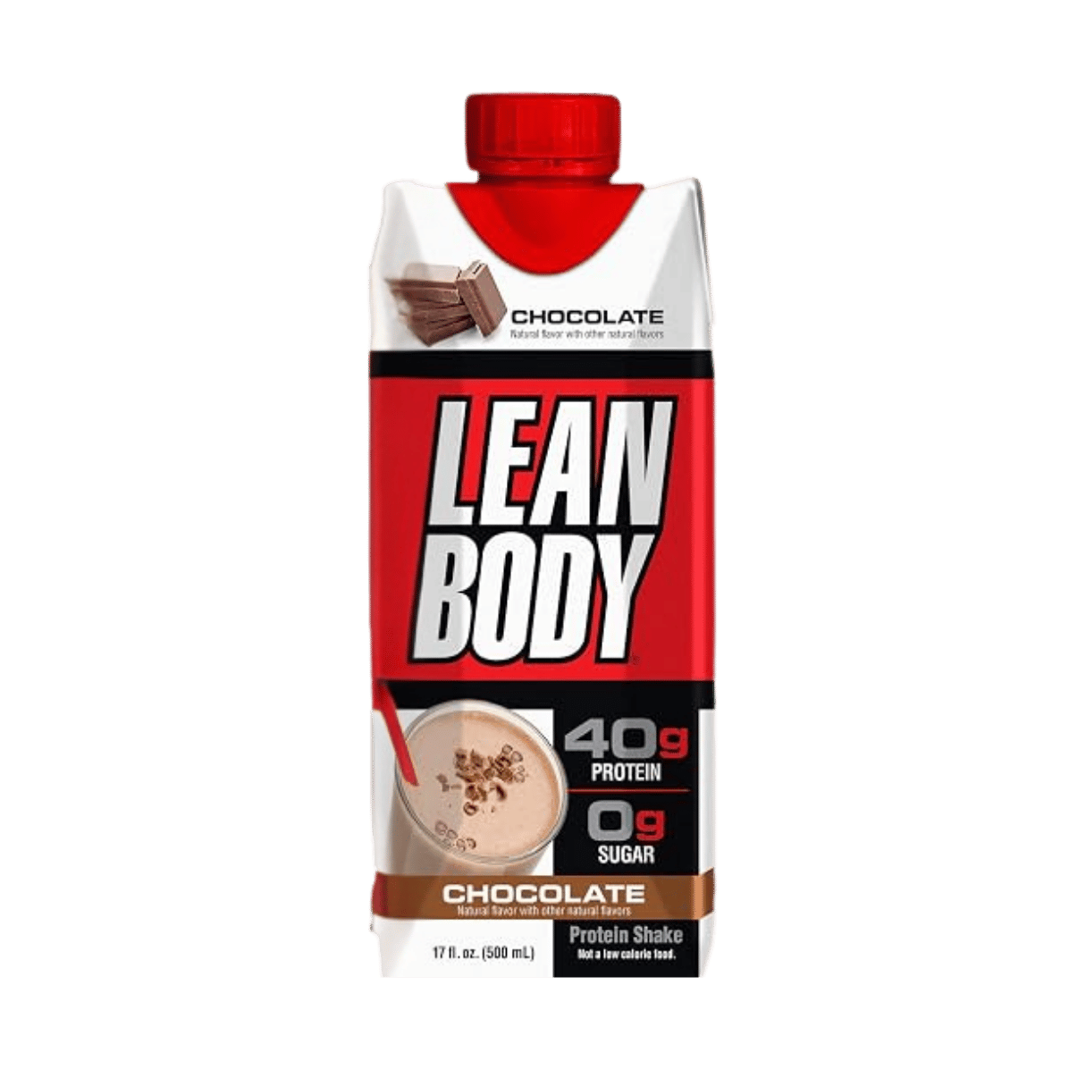 Labrada Nutrition, Lean Body Ready-to-Drink, Chocolate Protein Shake, 17 fl oz