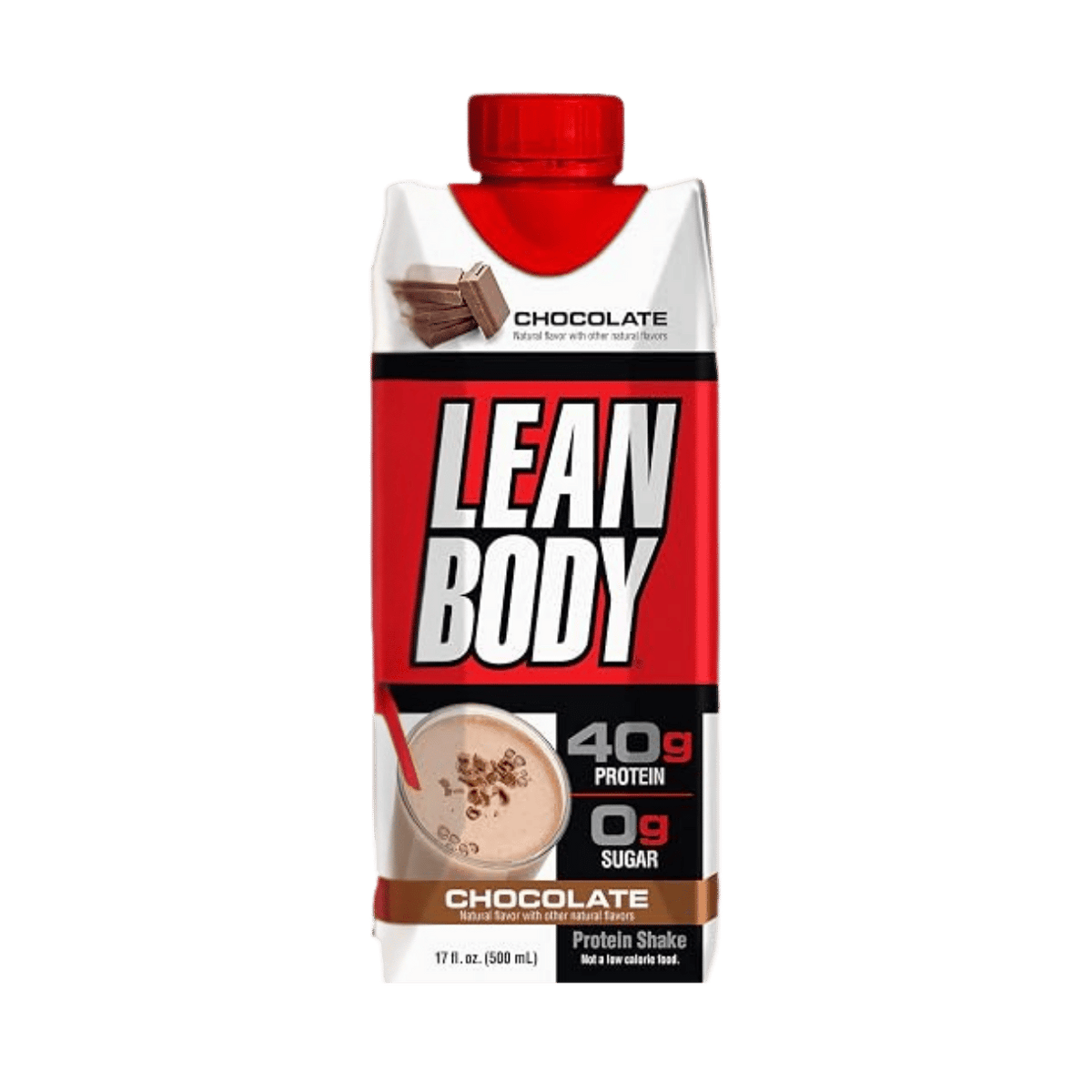 Labrada Nutrition, Lean Body Ready-to-Drink, Chocolate Protein Shake, 17 fl oz