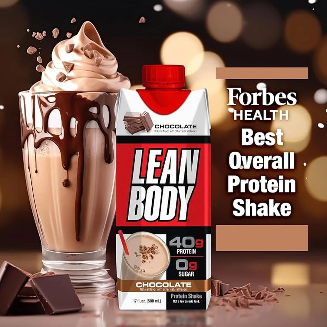 Labrada Nutrition, Lean Body Ready-to-Drink, Chocolate Protein Shake, 17 fl oz