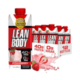 Labrada Nutrition, Lean Body Ready-to-Drink, Strawberry Protein Shake, 17 fl oz