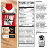 Labrada Nutrition, Lean Body Ready-to-Drink, Salted Caramel Protein Shake, 17 fl oz
