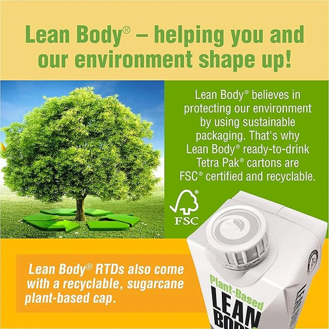 Labrada Nutrition, Plant-Based, Lean Body, Vanilla Caramel, 17 fl oz