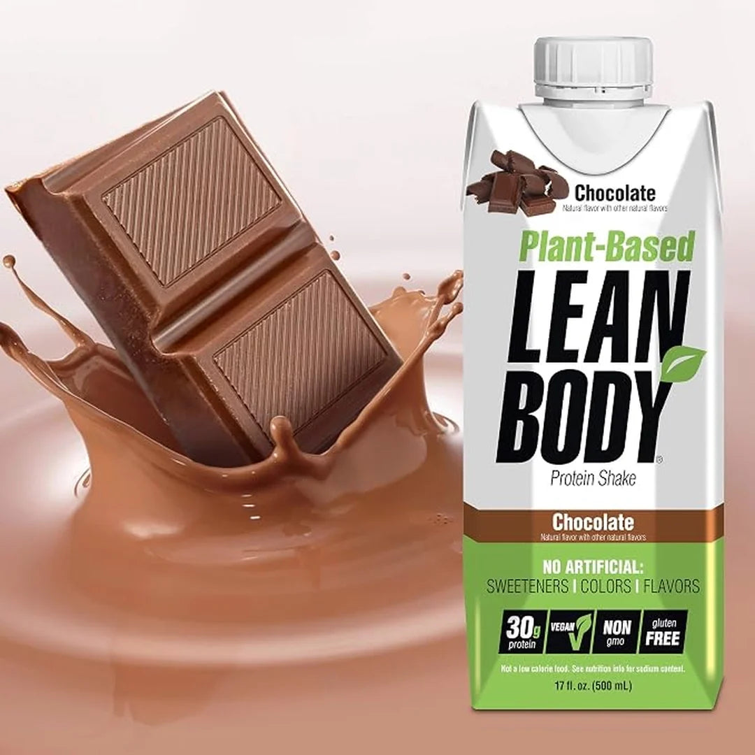 Labrada Nutrition, Plant-Based, Lean Body, Chocolate, 17 fl oz