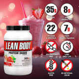 Labrada Nutrition, Lean Body®, Protein Shake Drink Mix, Strawberry, 2.47 lb (1,120 g)