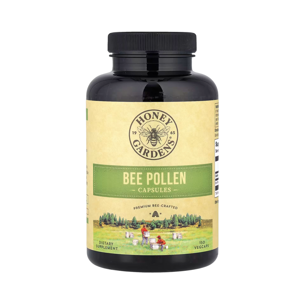 Honey Gardens, Bee Pollen 580mg - 150 Capsules