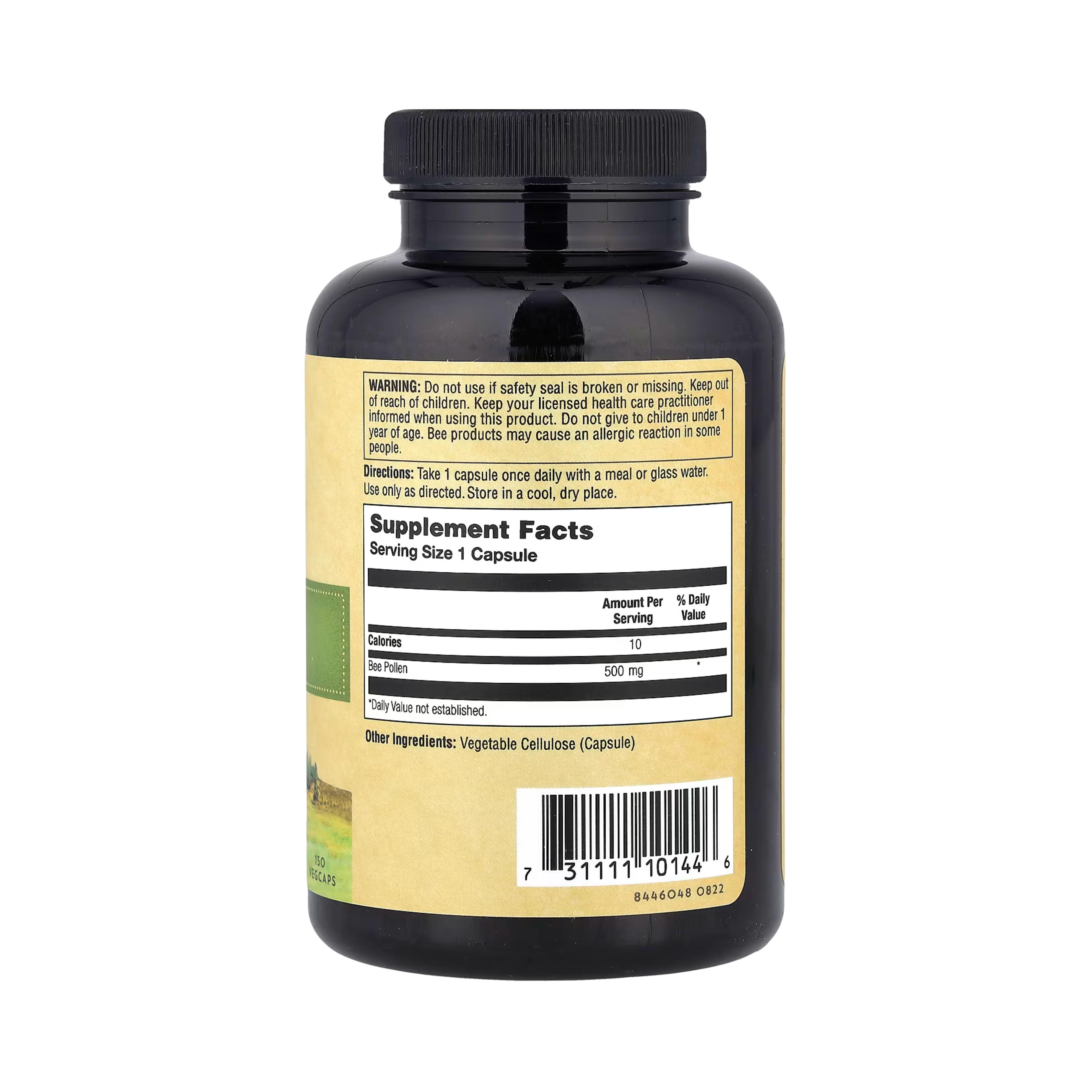 Honey Gardens, Bee Pollen 580mg - 150 Capsules