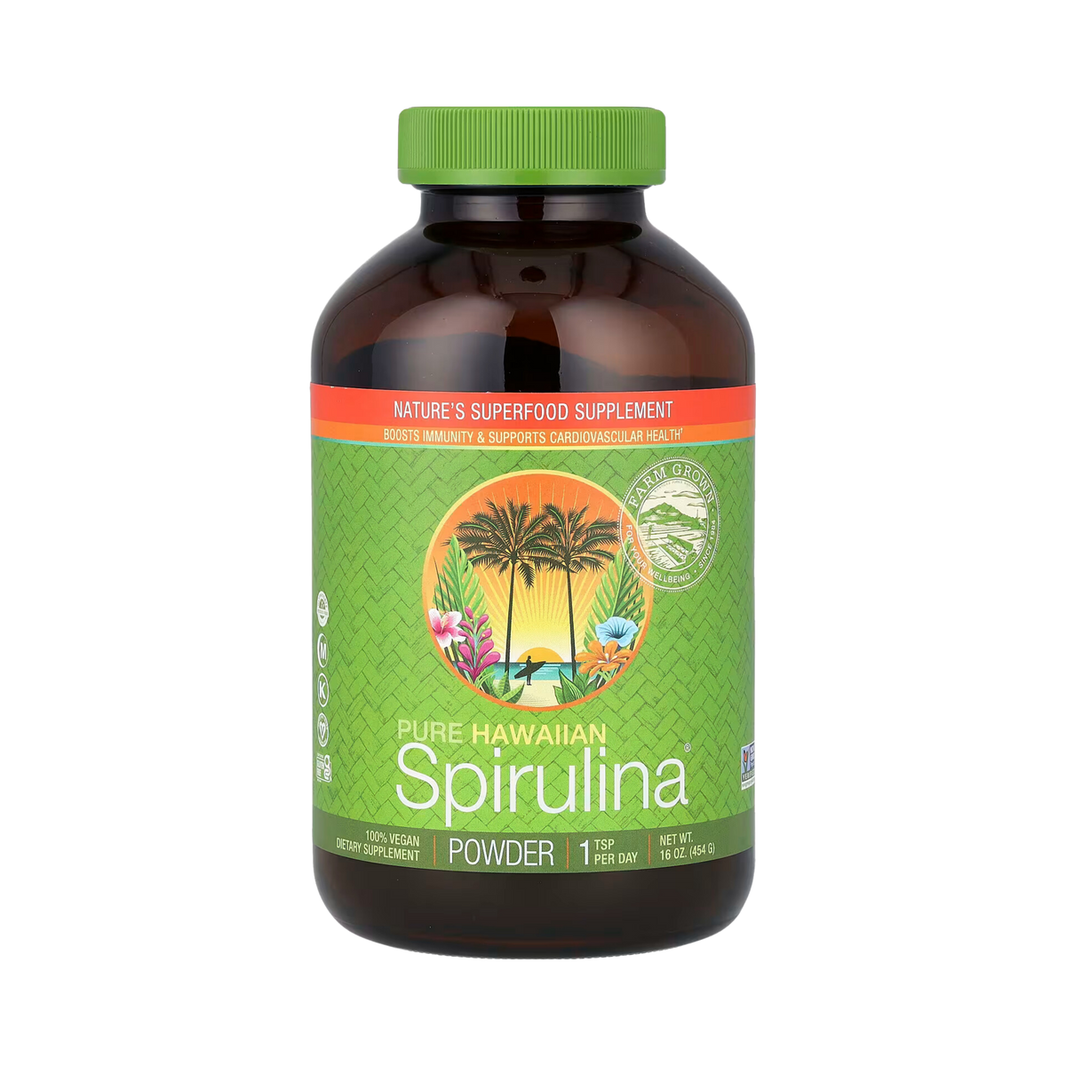Nutrex Hawaii, Pure Hawaiian Spirulina, Powder, 16 Oz