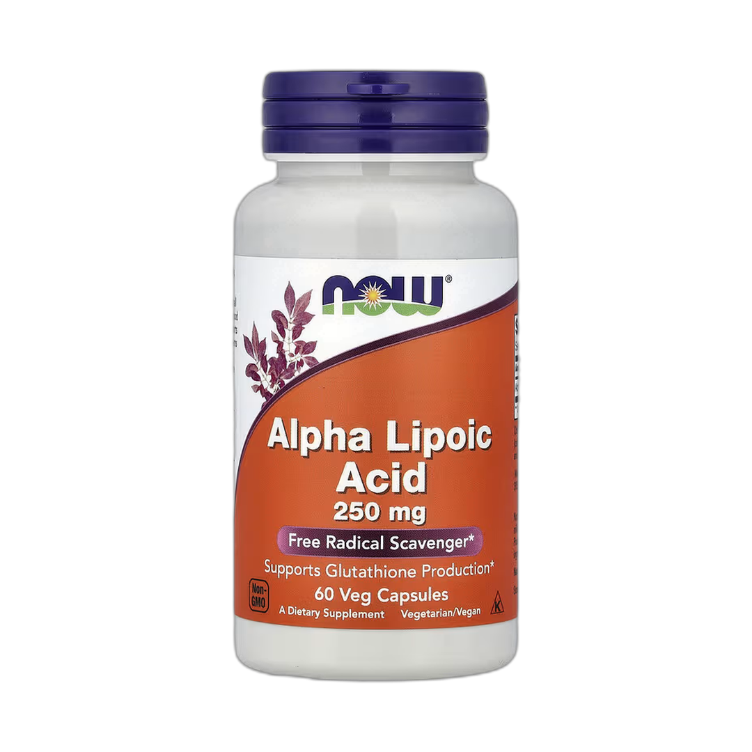 NOW Foods, Alpha Lipoic Acid, 250 mg, 60 Veg Capsules