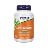 NOW Foods, Ashwagandha, 450 MG, 120 veg Capsules