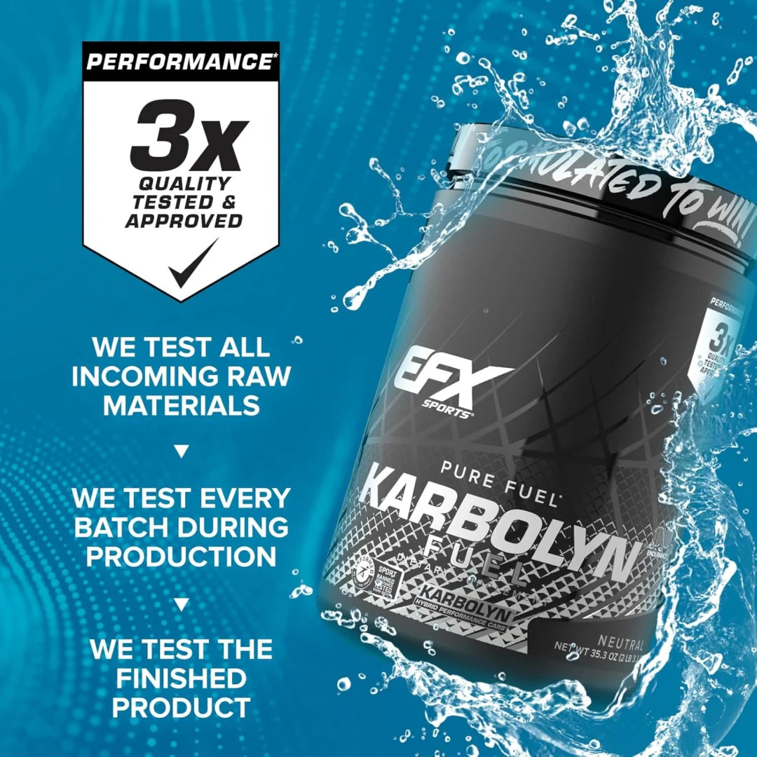 EFX Sports, Karbolyn Fuel, Neutral, 2 lb 35.3 oz (1,000 g)