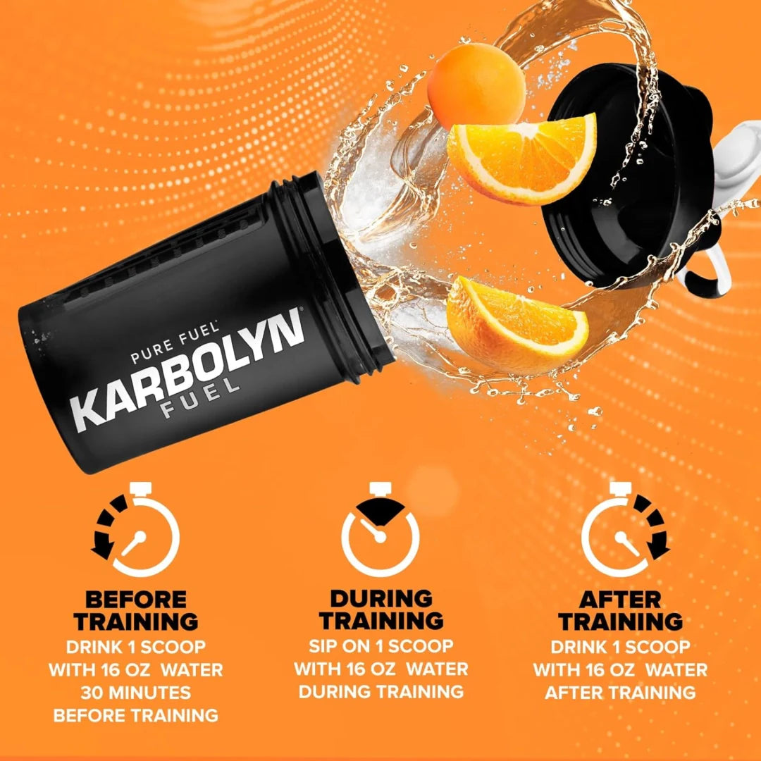 EFX Sports, Karbolyn® Fuel, Orange, 4 lb 4.8 oz (1,950 g)