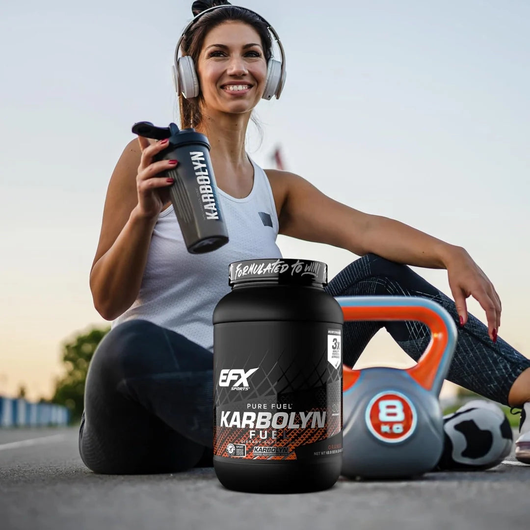 EFX Sports, Karbolyn® Fuel, Orange, 4 lb 4.8 oz (1,950 g)
