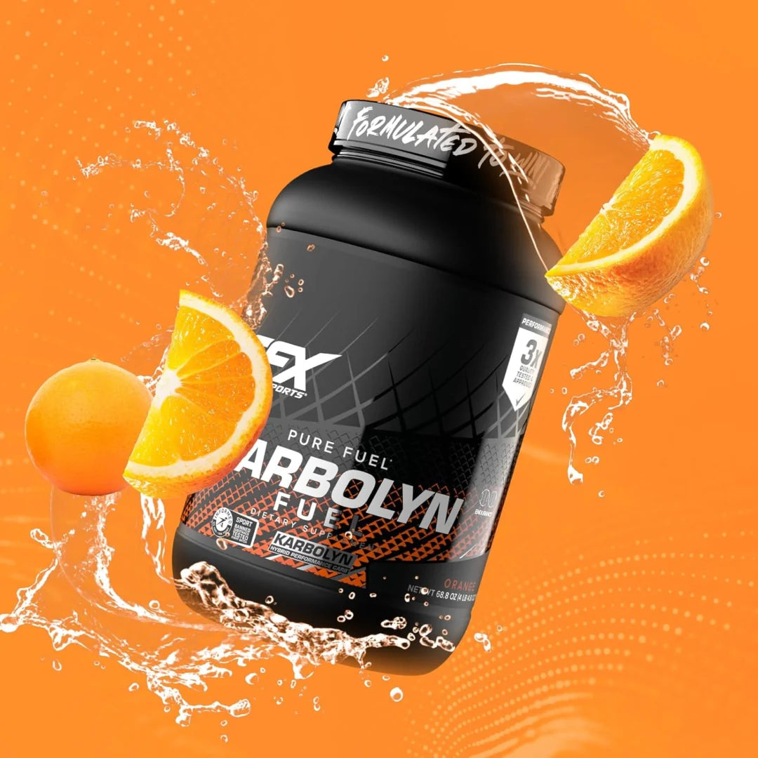 EFX Sports, Karbolyn® Fuel, Orange, 4 lb 4.8 oz (1,950 g)