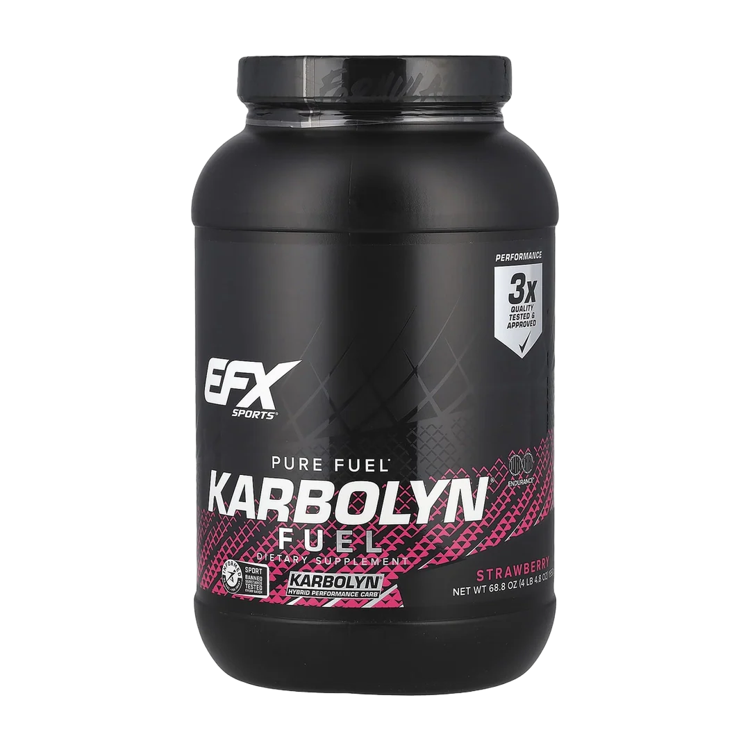 EFX Sports, Karbolyn Fuel, Strawberry, 4 lb 4.8 oz (1,950 g)