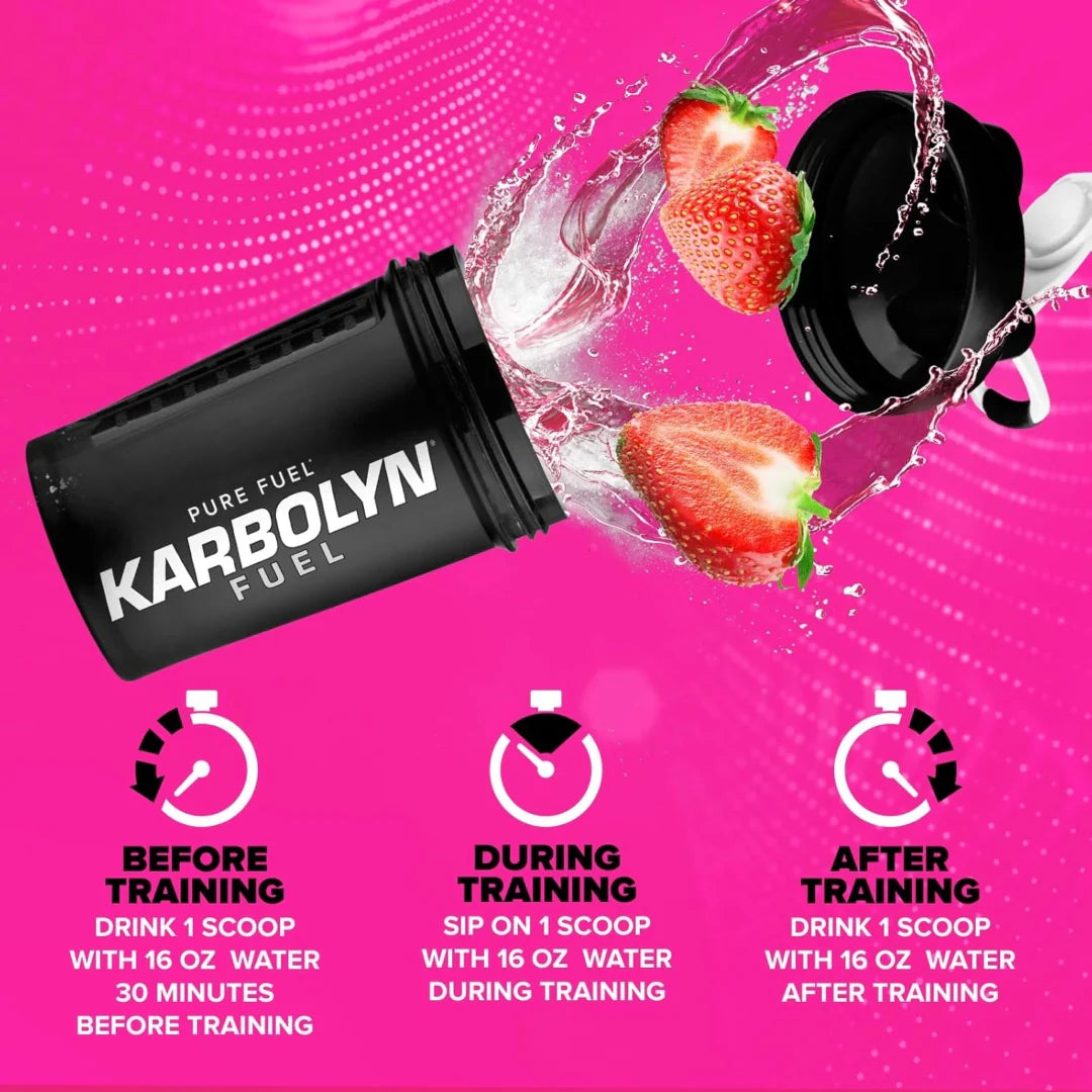 EFX Sports, Karbolyn Fuel, Strawberry, 4 lb 4.8 oz (1,950 g)