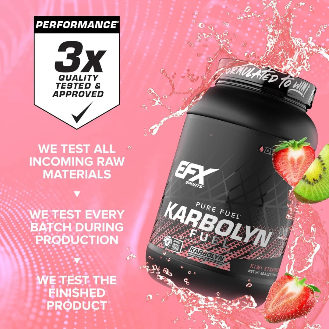 EFX Sports, Karbolyn® Fuel, Kiwi Strawberry, 4 lb 4.8 oz (1,950 g)