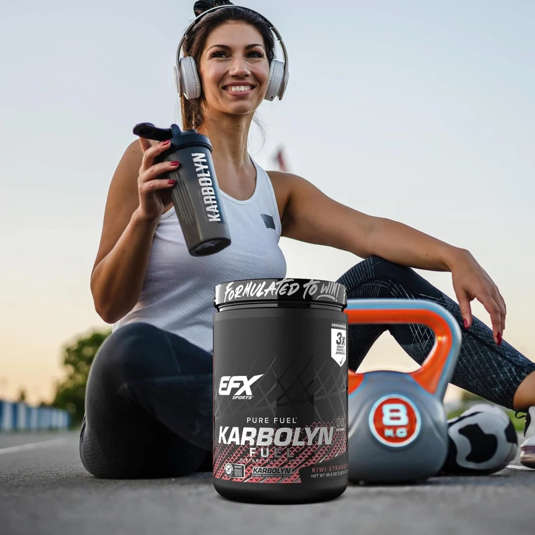 EFX Sports, Karbolyn Fuel, Kiwi Strawberry, 35.3 oz, 1000 g