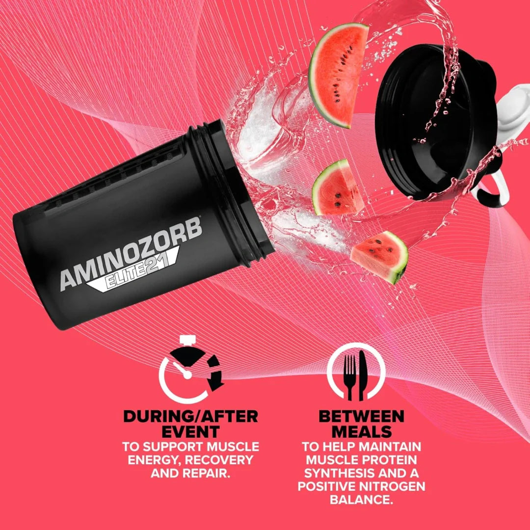 EFX Sports, AminoZorb® Elite 21, Watermelon, 13.76 oz (390 g)