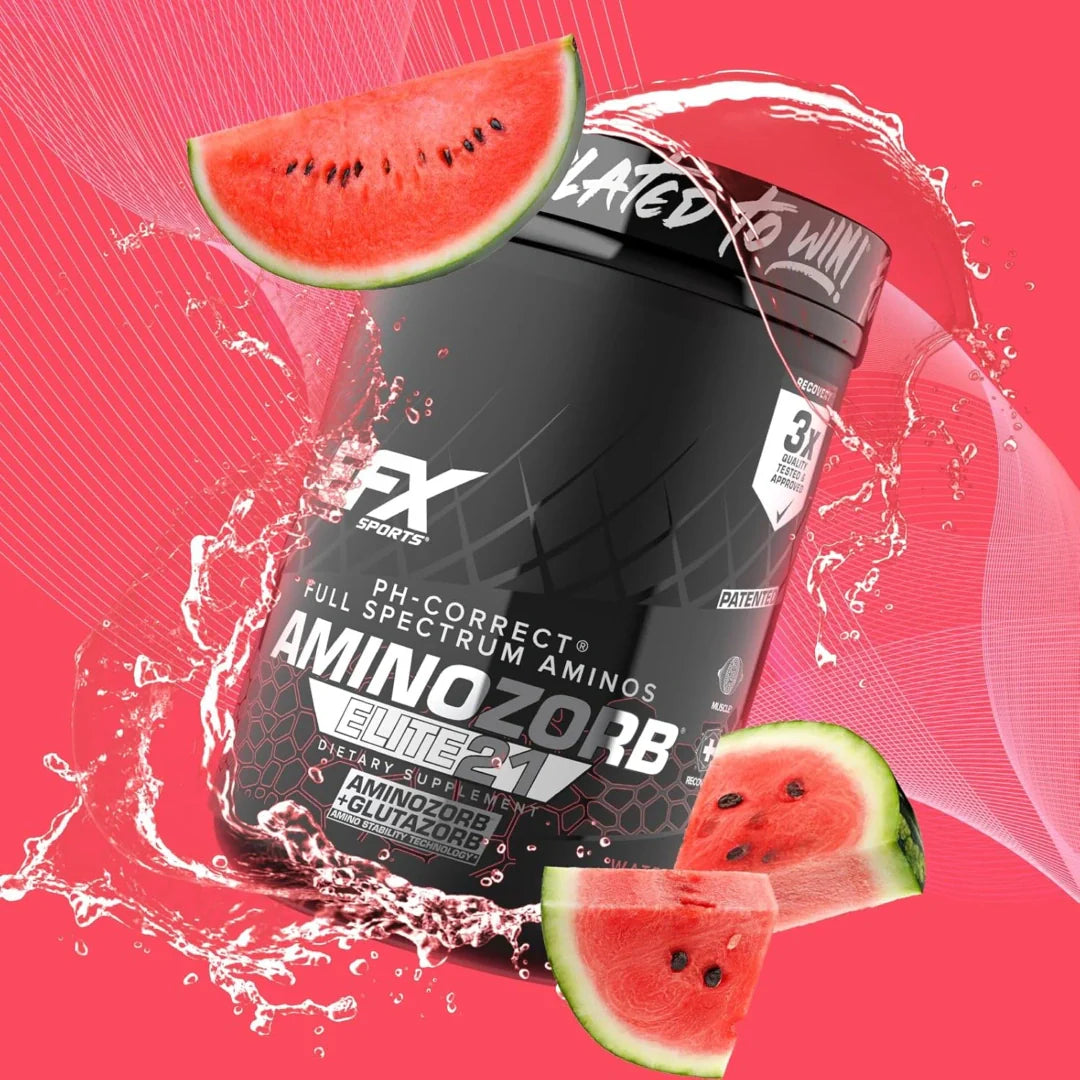 EFX Sports, AminoZorb® Elite 21, Watermelon, 13.76 oz (390 g)