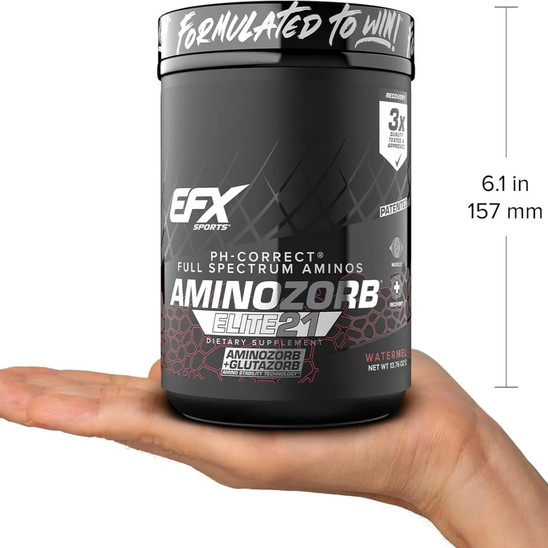 EFX Sports, AminoZorb® Elite 21, Watermelon, 13.76 oz (390 g)