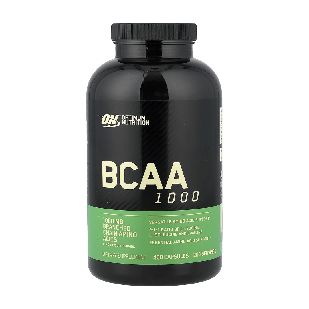 Optimum Nutrition, BCAA 1000, 400 Capsules (500 mg per Capsule)