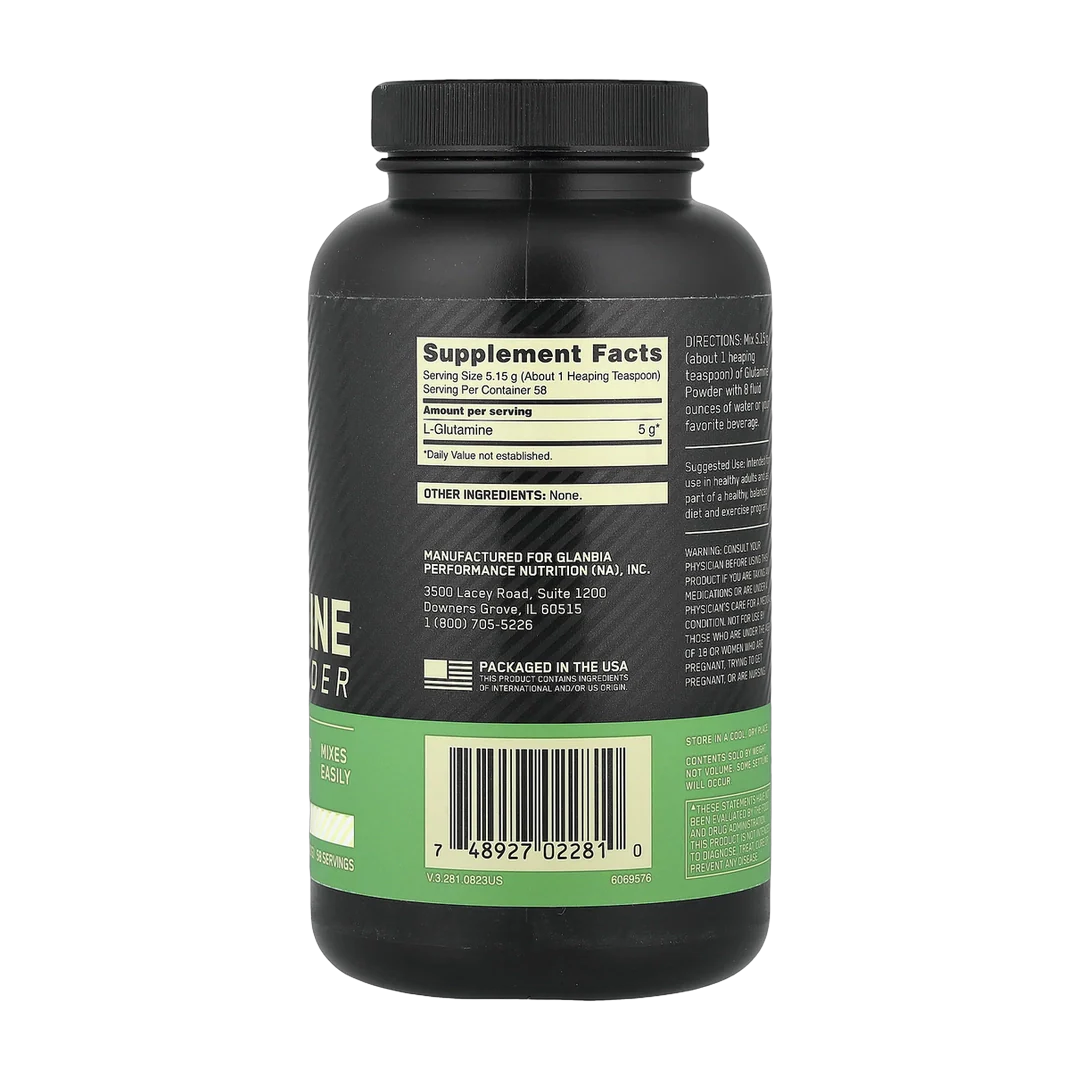 Optimum Nutrition, Glutamine Powder, Unflavored, 10.58 oz (300 g)