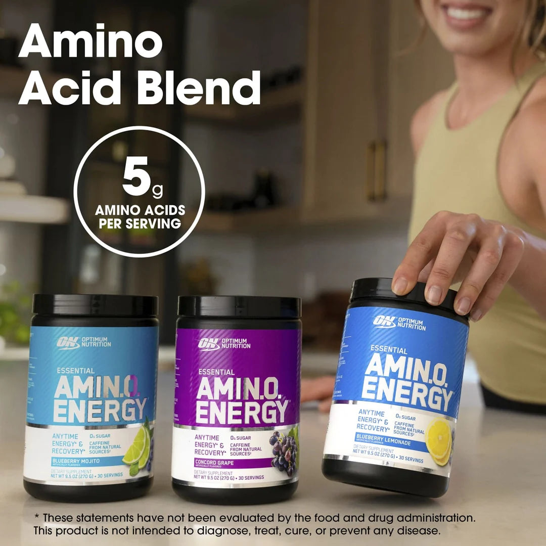 Optimum Nutrition, Essential Amin.O. Energy®, Orange, 1.29 lb (585 g)