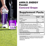 Optimum Nutrition, Essential Amin.O. Energy®, Concord Grape, 1.29 lb (585 g)