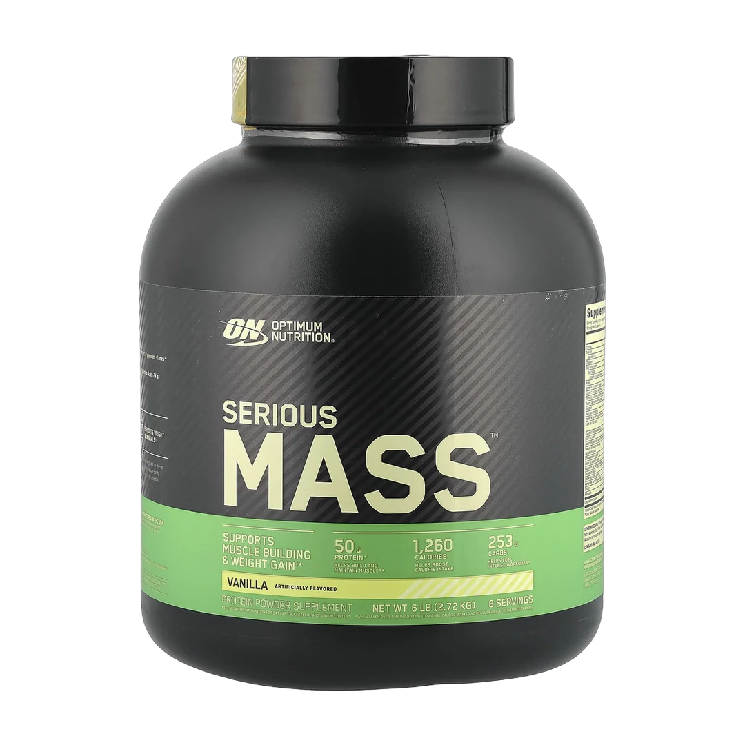 Optimum Nutrition, Serious Mass™, Vanilla, 6 lb (2.72 kg)