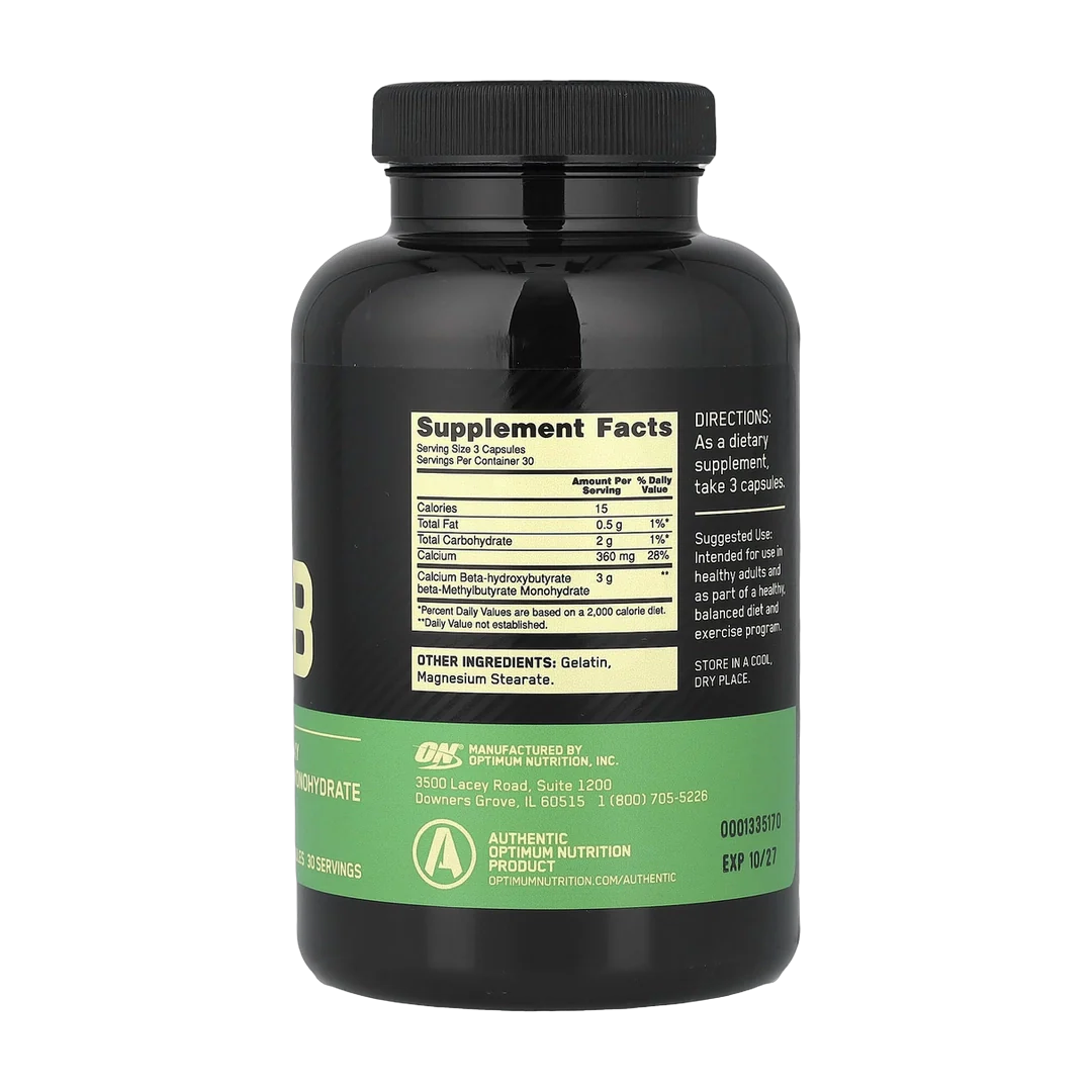 Optimum Nutrition, HMB , 90 Capsules