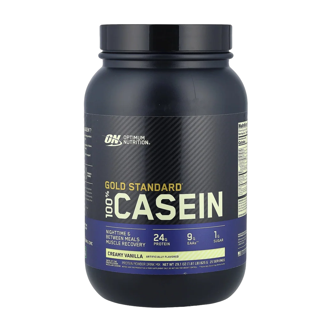 Optimum Nutrition, Gold Standard® 100% Casein, Creamy Vanilla, 1.81 lb (825 g)