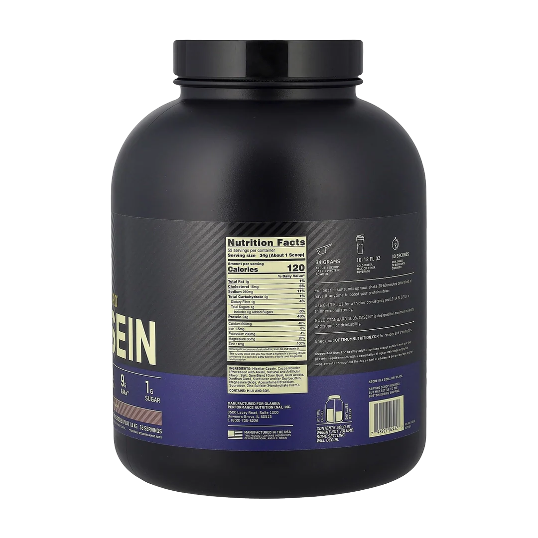 Optimum Nutrition, Gold Standard® 100% Casein, Chocolate Supreme, 3.97 lb (1.8 kg)